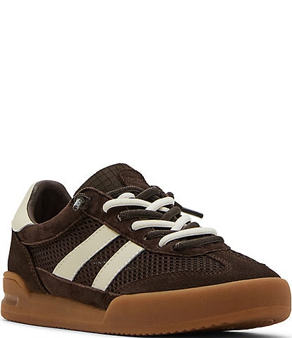 Steve Madden Verdict Mixed Media Low-Top Lace Up Sneakers
