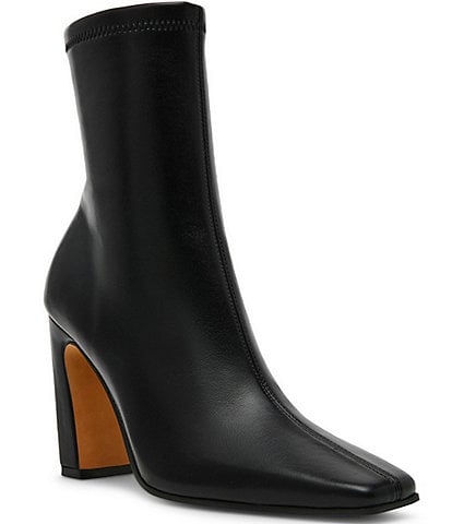 Steve Madden Vinka Block Heel Snip Toe Booties