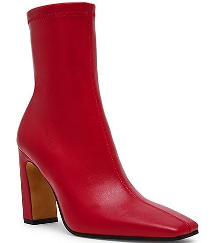 Steve Madden Vinka Block Heel Snip Toe Booties