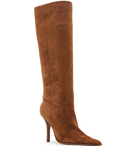 Steve Madden Wescot Suede Knee High Stiletto Boots