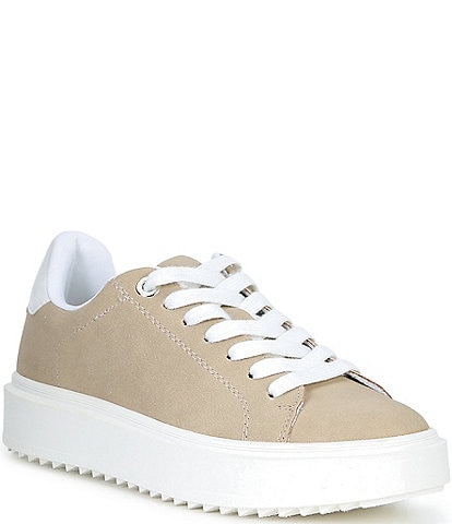 Steve Madden Women's Charlie Suede Platform Sneakers