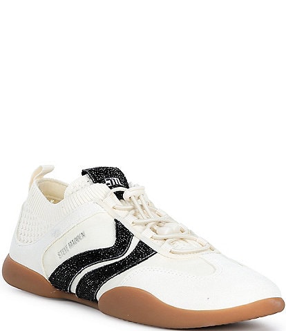 Steve Madden Women's Reboot Rhinestone Low Top Sneakers
