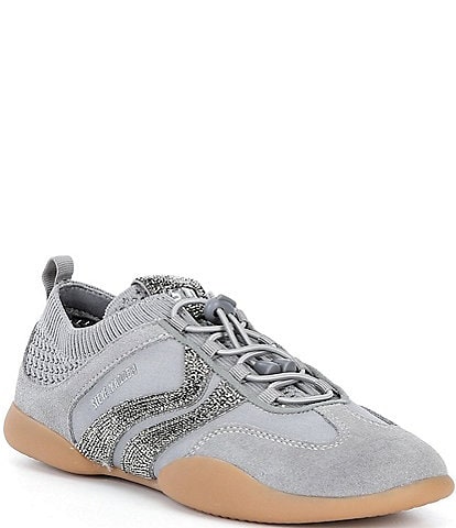 Steve Madden Women's Reboot Rhinestone Low Top Sneakers