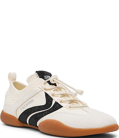 Steve Madden Women's Reboot Rhinestone Low Top Sneakers