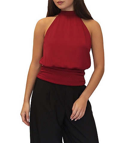 Stevie By Steve Madden Sleeveless Halter Top