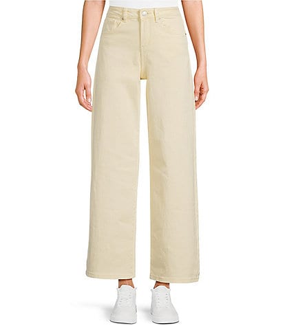 Stevie Jeans Basic Relaxed Straight Denim Jeans