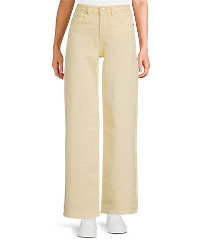 Stevie Jeans Basic Relaxed Straight Denim Jeans