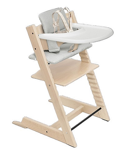 Stokke Tripp Trapp® High Chair, Cushion, & Tray Complete Set