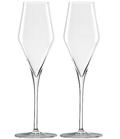Stolzle Lausitz Highlight Flute with LED White Light - Set of 2