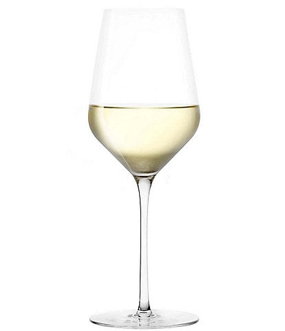 Stolzle Lausitz Starlight White Wine Glasses, Set of 6 - 13.75 oz
