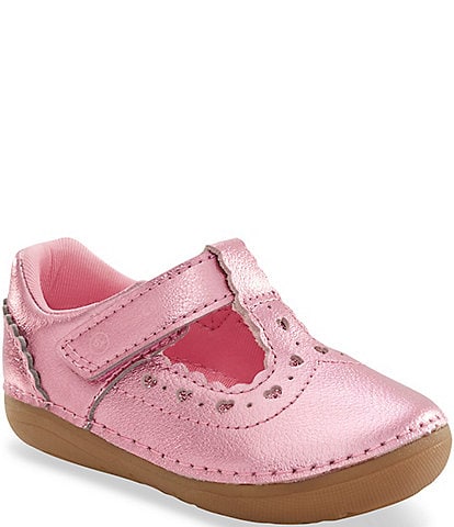 Stride Rite Girls' Adira Soft Motion T-Strap Shoes (Infant)