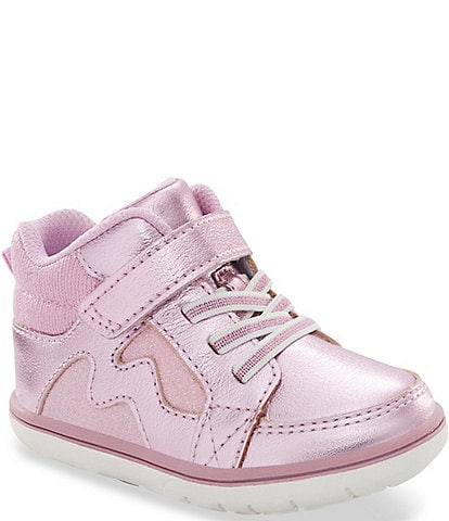 Stride Rite Girls' Ames High Top Sneakers (Infant)