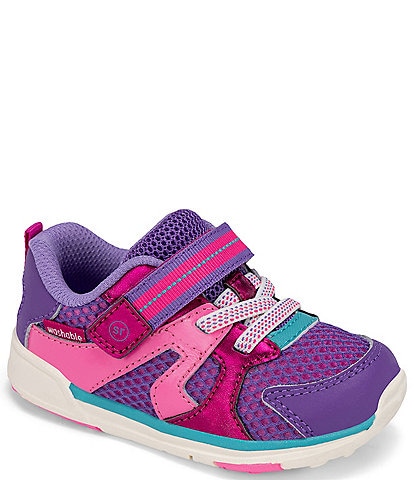 Stride Rite Girls' Velocity SRtech™ Machine Washable Sneakers (Infant)