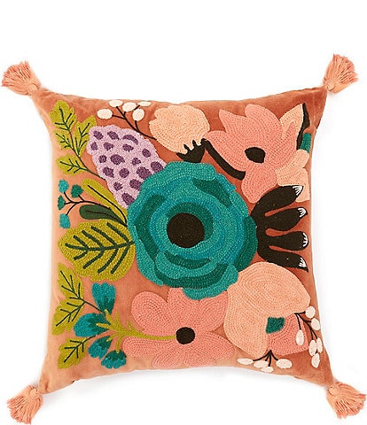 Studio D Exploded Floral Square Pillow