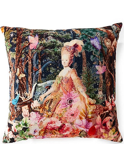 Studio D Velvet Lady Square Pillow