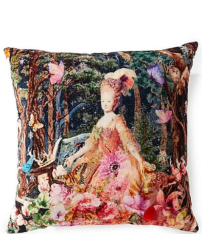 Studio D Velvet Lady Square Pillow