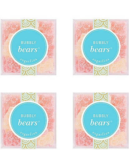 Sugarfina Bubbly Bears Small Candy Cube 4-Piece Kit