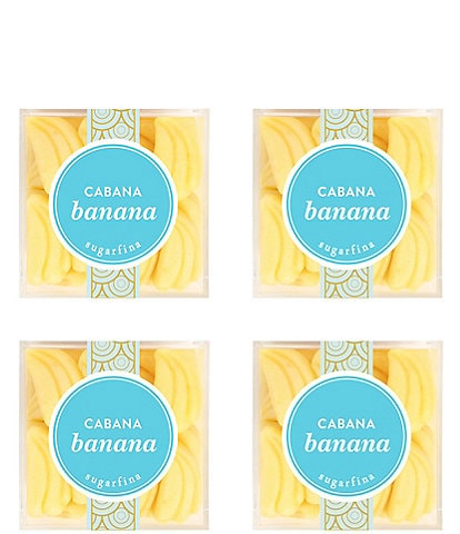 Sugarfina Cabana Banana - Small Cube 4pc Kit