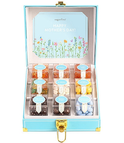 Sugarfina Garden Party Happy Mother's Day Luxe 9-Cube Mini Trunk