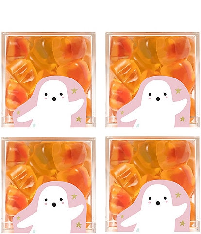 Sugarfina Halloween Spooky Ghosts Small Cube, 4-Piece Set