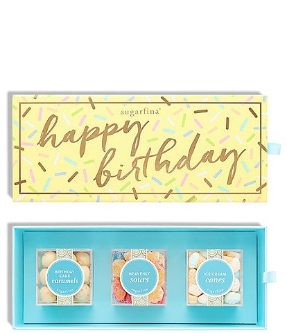 Sugarfina Happy Birthday - 3-Piece Candy Bento Box