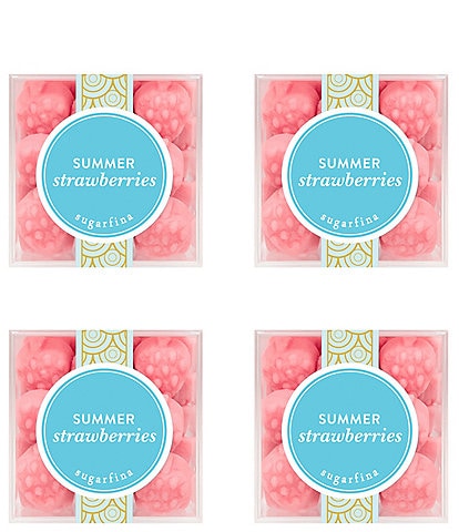 Sugarfina Summer Strawberries - Small Cube 4pc Kit