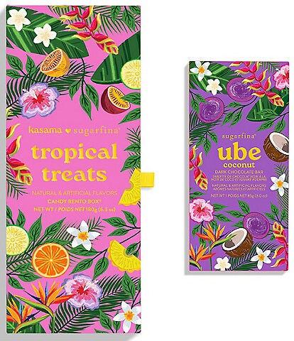 Sugarfina Tropical Treasts and Coconut Dreams Bento Box Gift Set