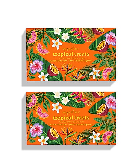 Sugarfina Tropical Treats Bento Box Duo