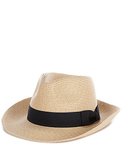 Sun N Sand Paper Braid Fedora Safari Hat