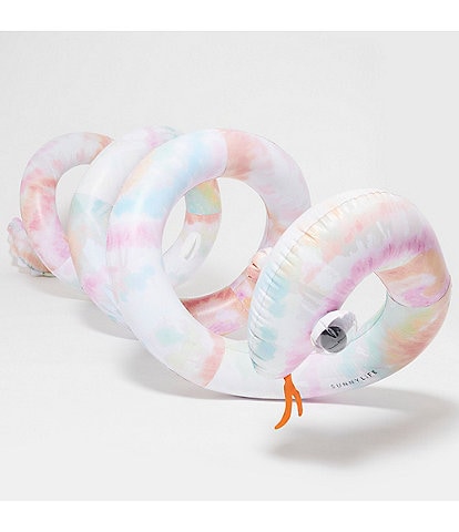 Sunnylife® Kids Giant Inflatable Tie-Dye Snake Pool Noodle