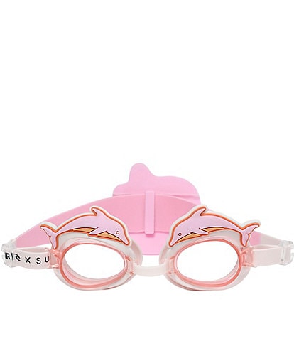 Sunnylife x Rip Curl Kids Swim Goggles Ocean Magic Pink