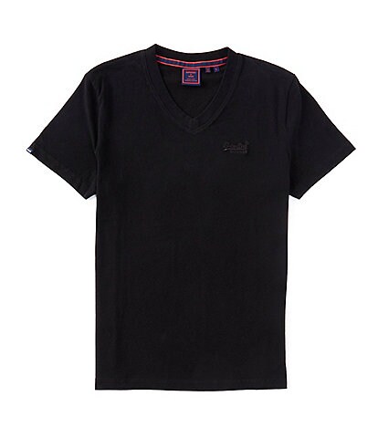 Superdry Vintage Short Sleeve Essential Logo V-Neck T-Shirt