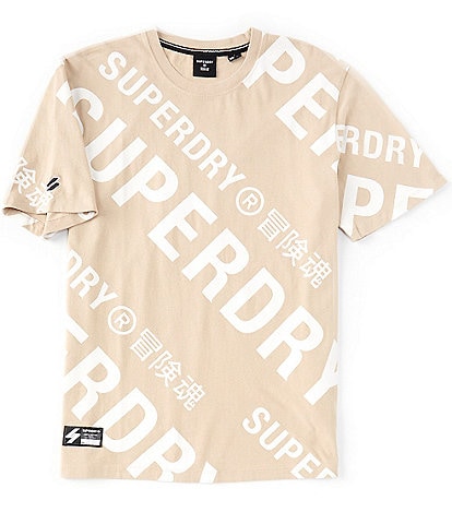 Superdry Vintage Short Sleeve Graphic Code Core Logo T-Shirt