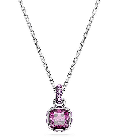 Swarovski Birthstone Crystal Pendant Necklace