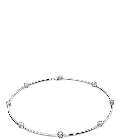 Swarovski Constella Round Cut Crystal Collar Necklace
