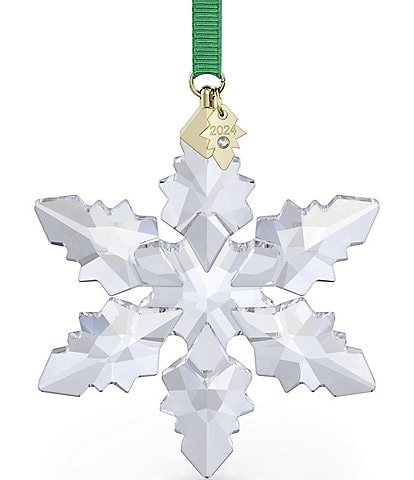 Swarovski Crystal 2024 Annual Edition Snowflake Ornament