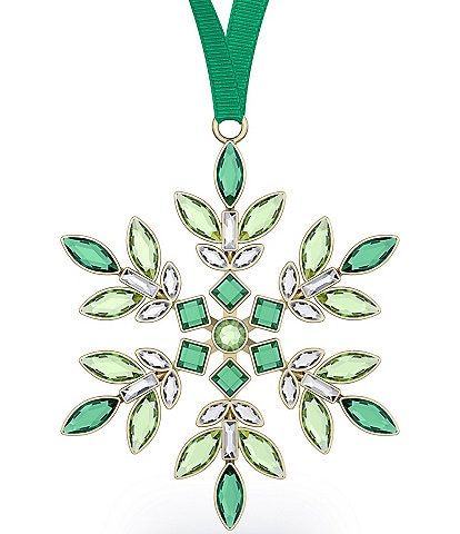 Swarovski Crystal Gema Holiday Snowflake Ornament