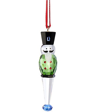 Swarovski Crystal Holiday Cheers Collection Nutcracker Ornament