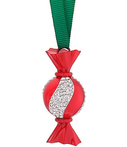 Swarovski Crystal Holiday Cheers Dulcis Round Candy Ornament