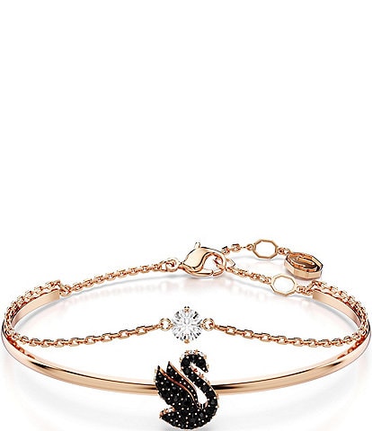 Swarovski Crystal Iconic Swan Bangle Bracelet