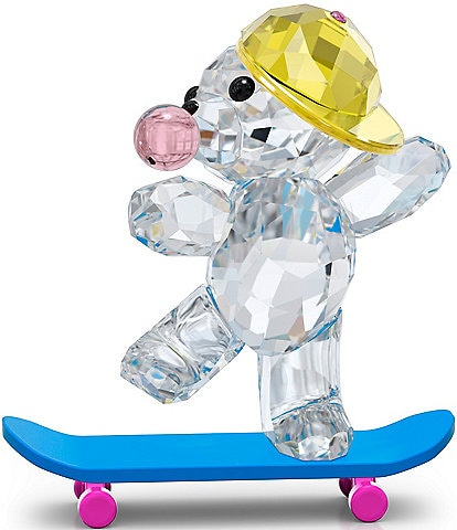 Swarovski Crystal Kris Bear Skaterbear Figurine