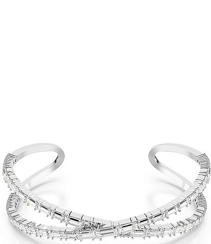 Swarovski Hyperbola Infinity Crystal Cuff Bracelet