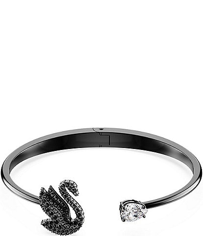 Swarovski Iconic Crystal Swan Bangle Bracelet