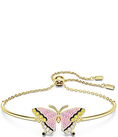 Swarovski Crystal Idyllia Butterfly Adjustable Bracelet