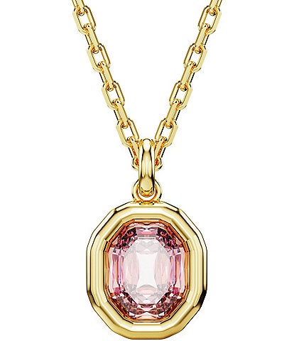 Swarovski Imber Crystal Pendant Octagon Necklace