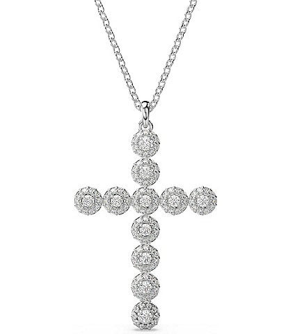 Swarovski Insigne Collection Cross Crystal Short Pendant Necklace