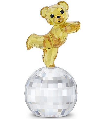 Swarovski Kris Bear Ready To Disco Figurine
