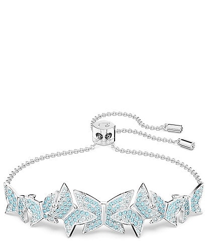Swarovski Lilia Blue Butterfly Crystal Adjustable Bracelet