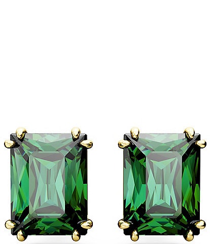 Swarovski Matrix Collection Rectangular Crystal Cut Stud Earrings