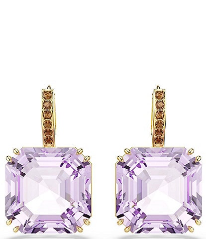 Swarovski Millenia Square Cut Drop Earrings